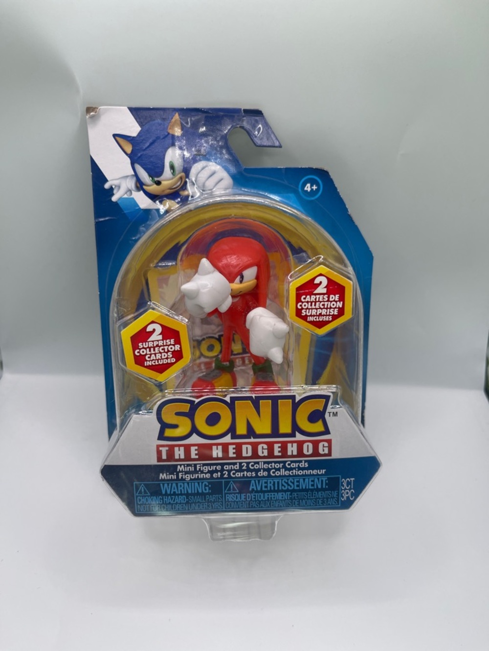 Sonic the Hedgehog Knuckles Action Figure - Red
